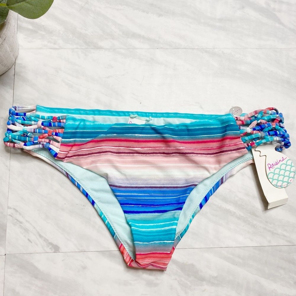 Raisins Cheeky Fit Bikini Bottom Large NWT